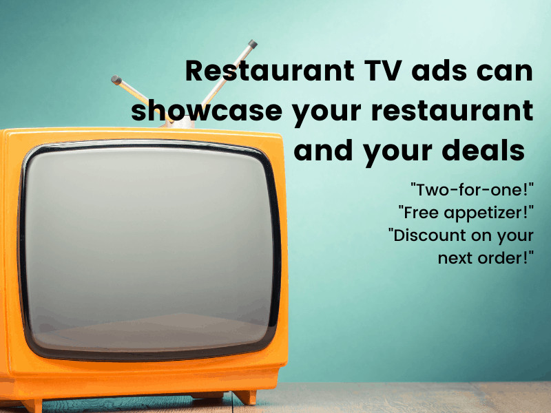 restaurant tv ads
