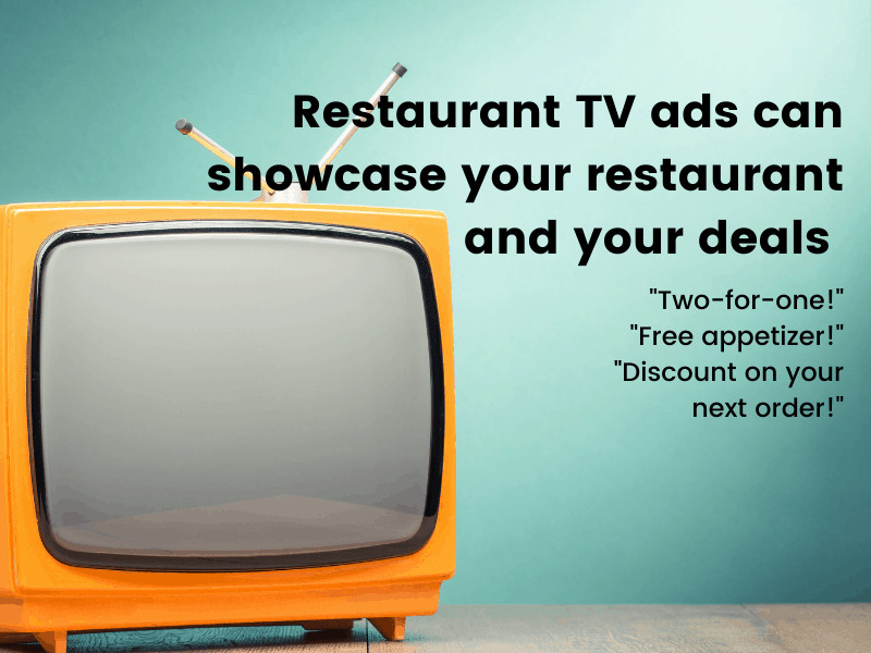 restaurant tv ads